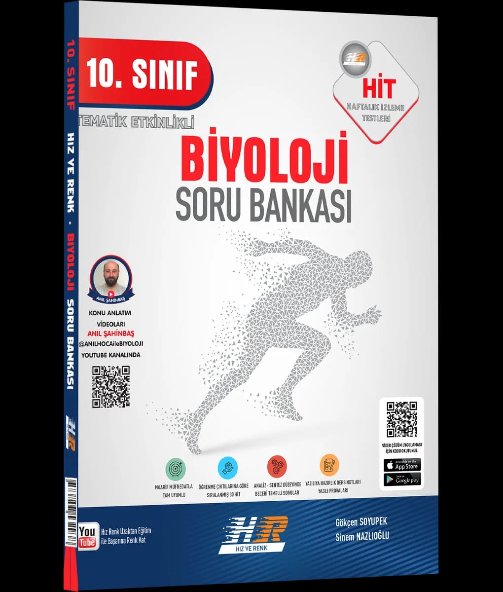 10. Sınıf Biyoloji HİT Soru Bankası kapak görseli