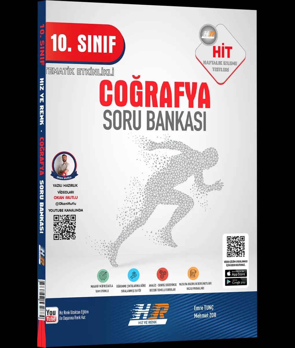 10. Sınıf Coğrafya HİT Soru Bankası kapak görseli