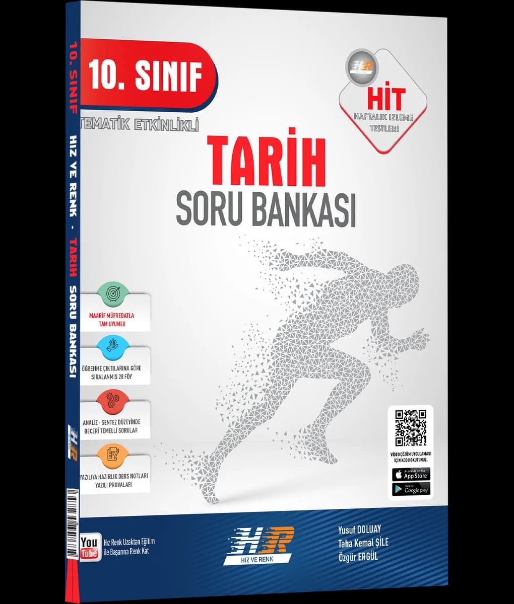 10. Sınıf Tarih HİT Soru Bankası kapak görseli