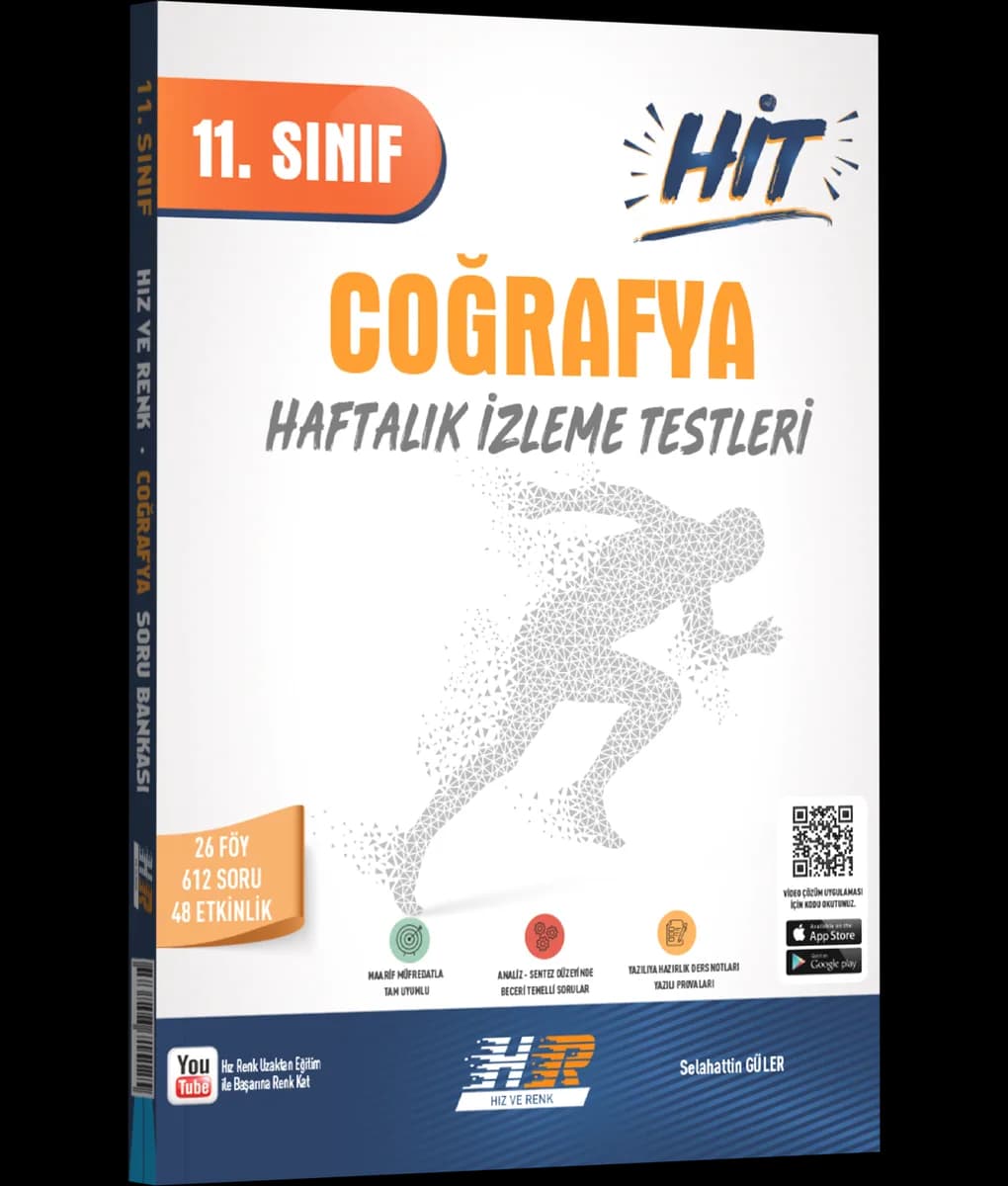 11. Sınıf Coğrafya HİT Soru Bankası kapak görseli