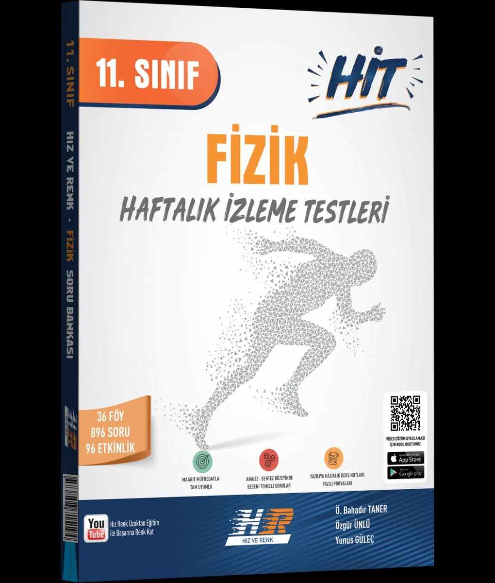 11. Sınıf Fizik HİT Soru Bankası kapak görseli