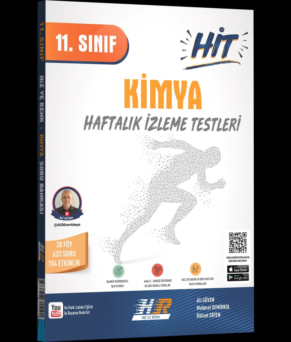 11. Sınıf Kimya HİT Soru Bankası kapak görseli