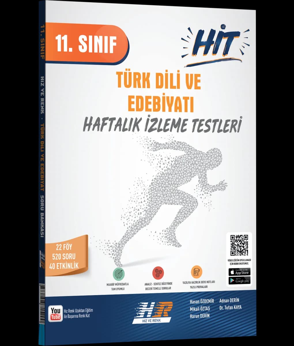 11. Sınıf Türk Dili ve Edebiyatı HİT Soru Bankası kapak görseli