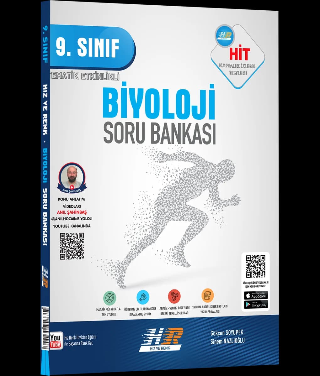 9. Sınıf Biyoloji HİT Soru Bankası kapak görseli