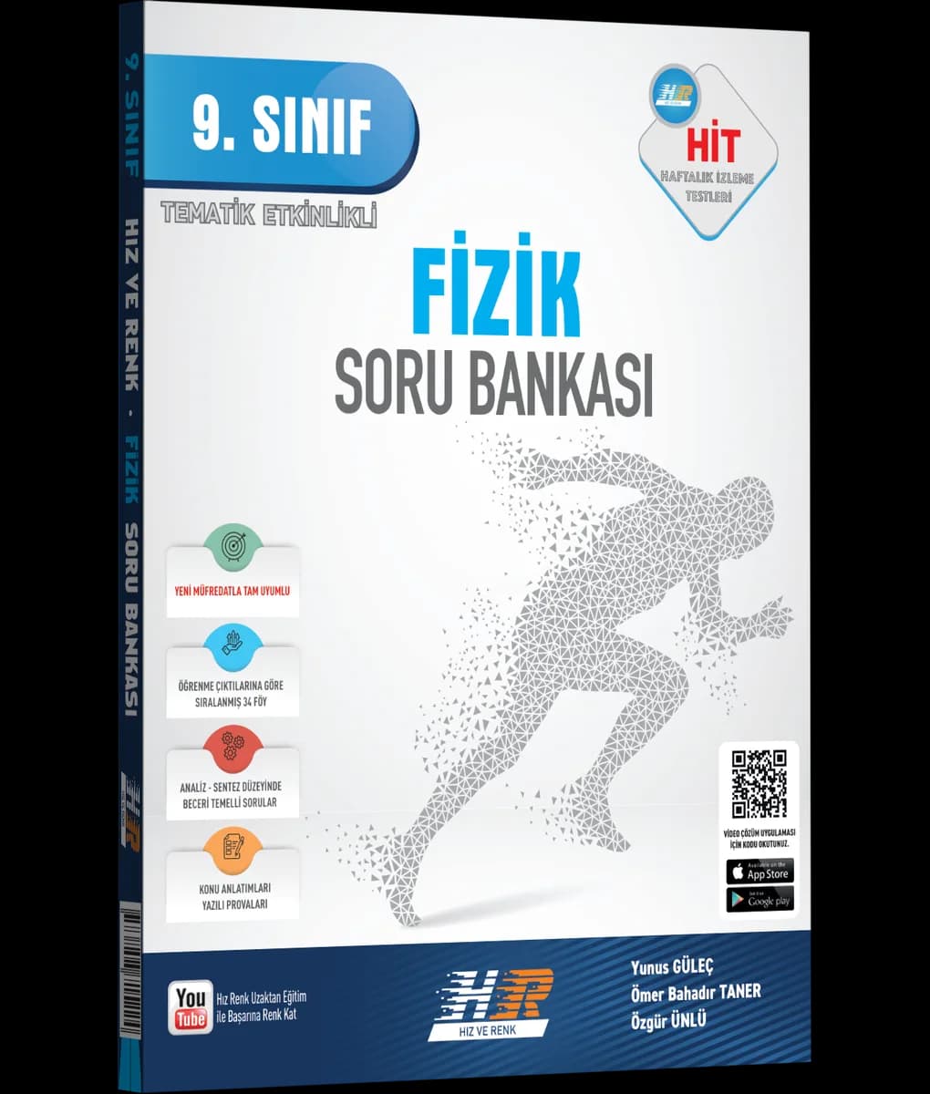 9. Sınıf Fizik HİT Soru Bankası kapak görseli