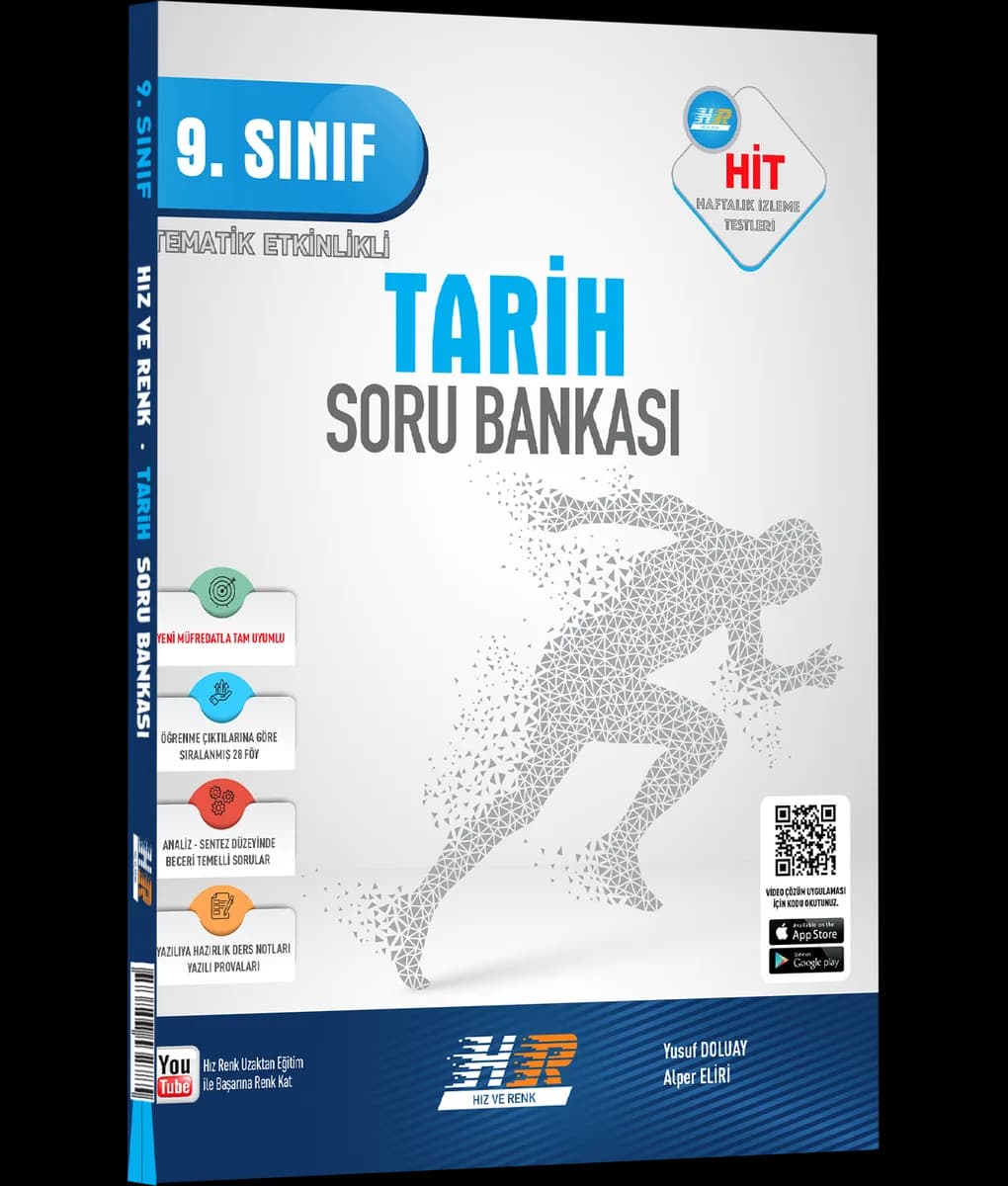 9. Sınıf Tarih HİT Soru Bankası kapak görseli