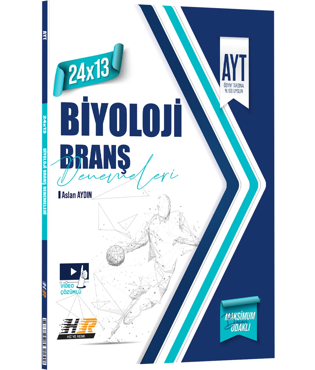 AYT Biyoloji 24 x 13 Denemeleri kapak görseli