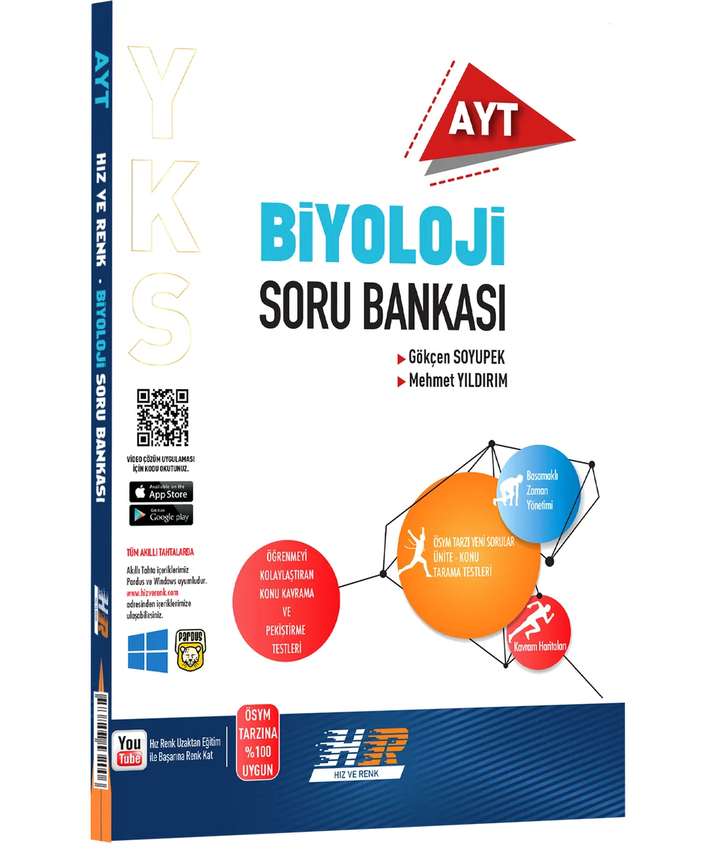 AYT Biyoloji Soru Bankası kapak görseli