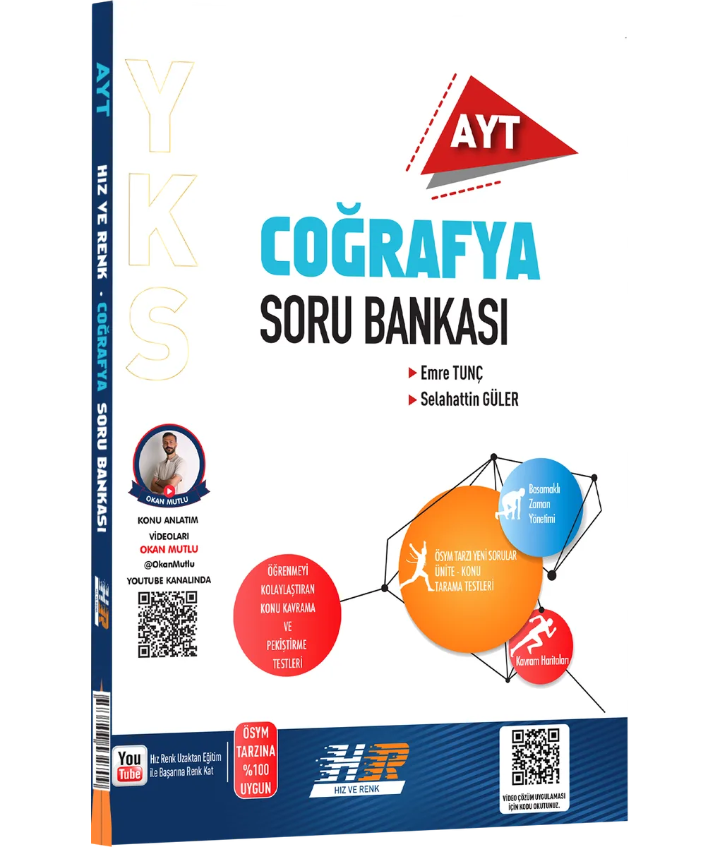 AYT Coğrafya Soru Bankası kapak görseli