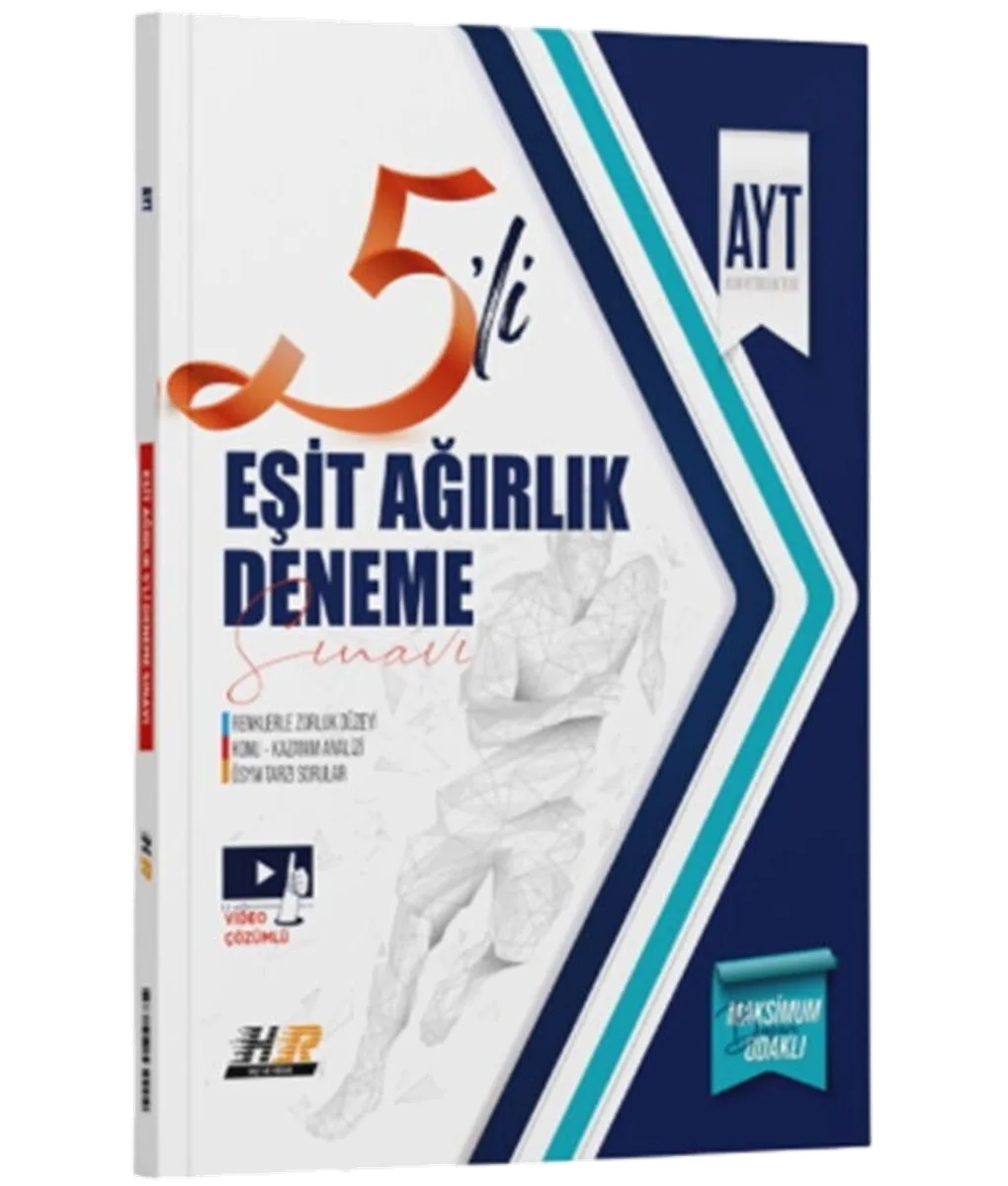 AYT Eşit Ağırlık 5 li Deneme kapak görseli