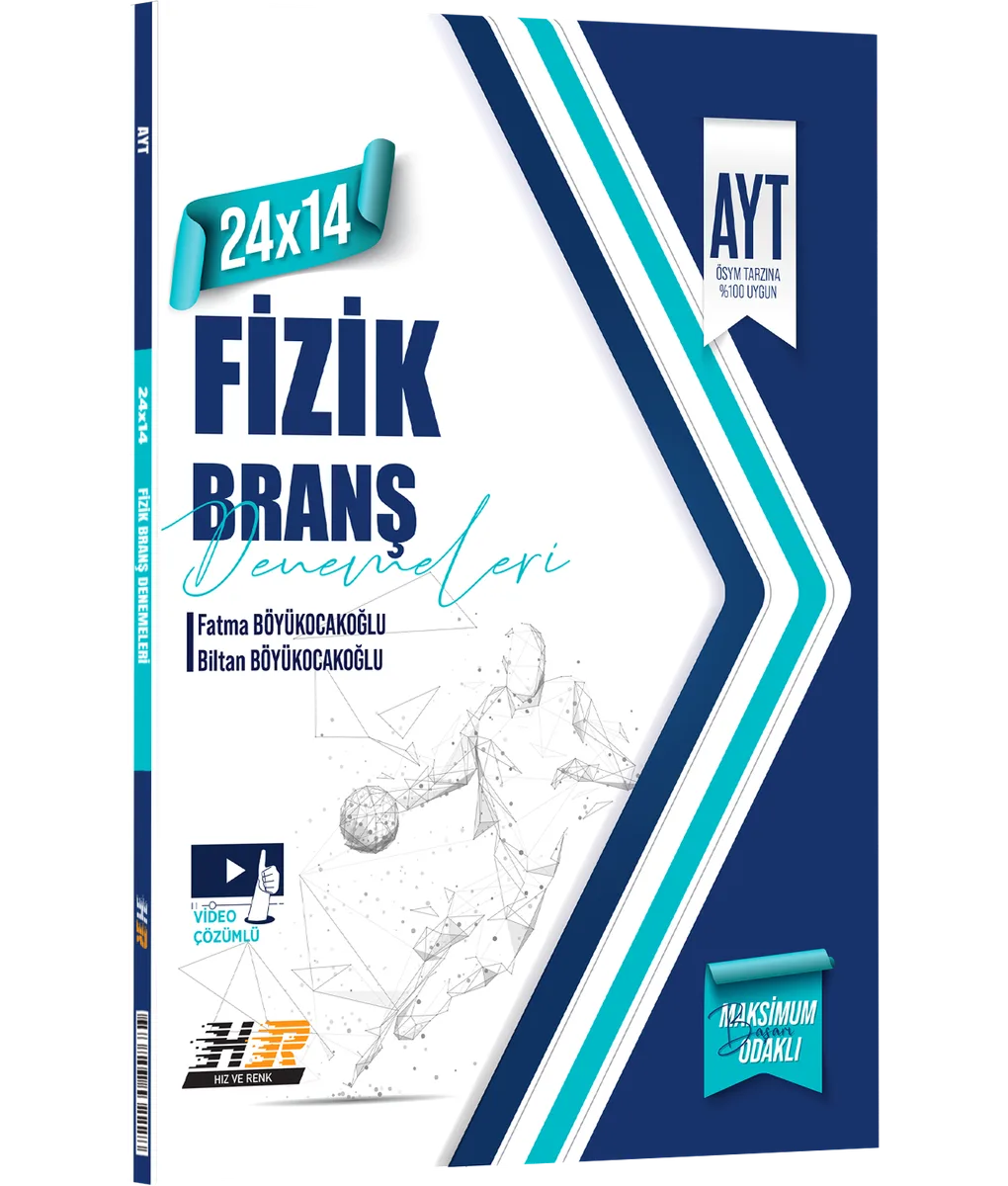 AYT Fizik 24 x 14 Denemeleri kapak görseli