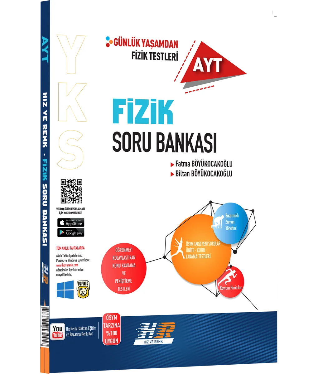 AYT Fizik Soru Bankası kapak görseli