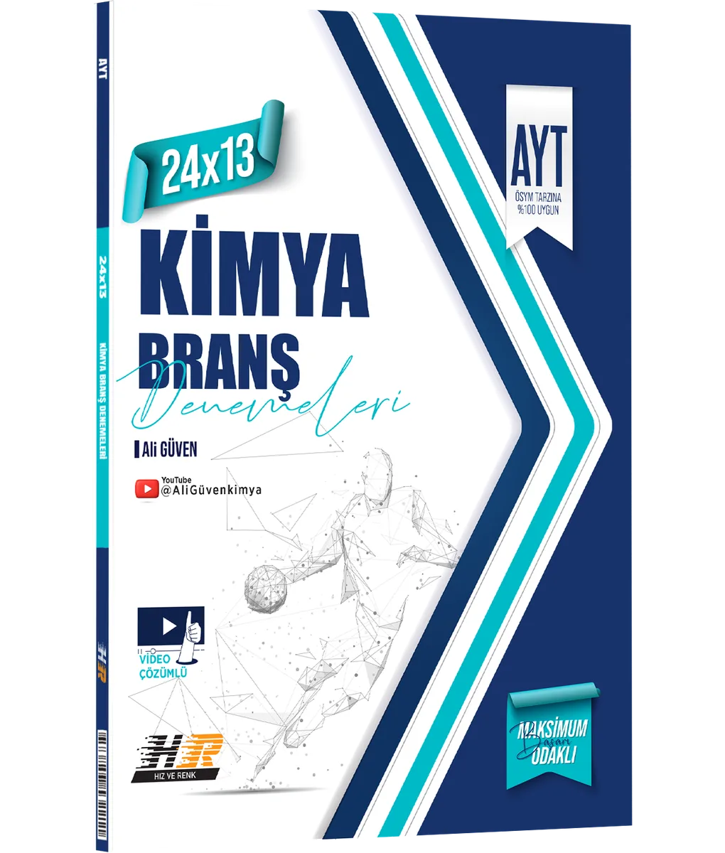 AYT Kimya 24 x 13 Denemeleri kapak görseli