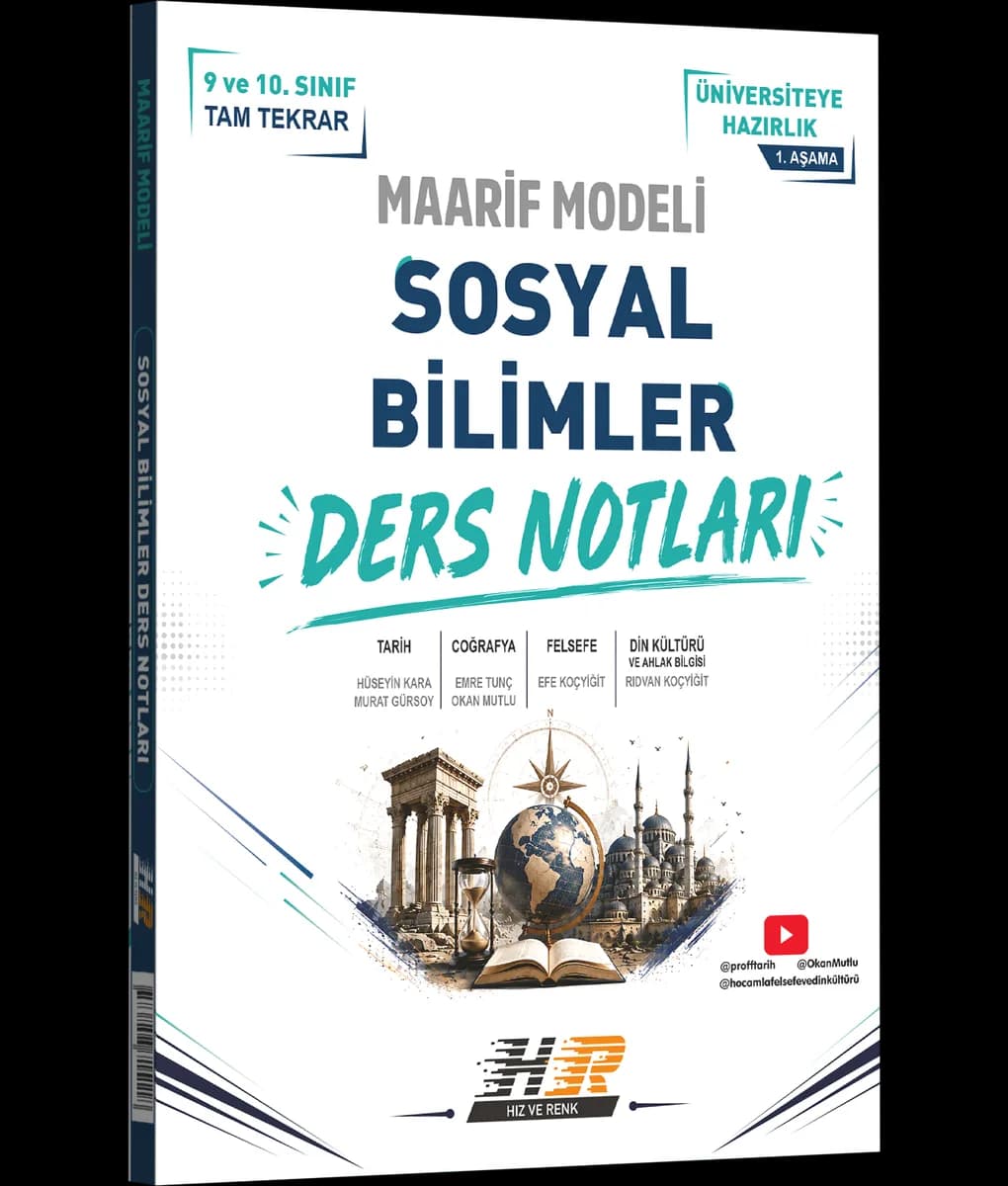 Sosyal Bilimler Maarif Modeli Ders Notları kapak görseli