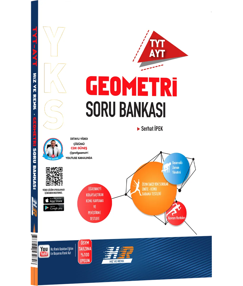 TYT AYT Geometri Soru Bankası kapak görseli