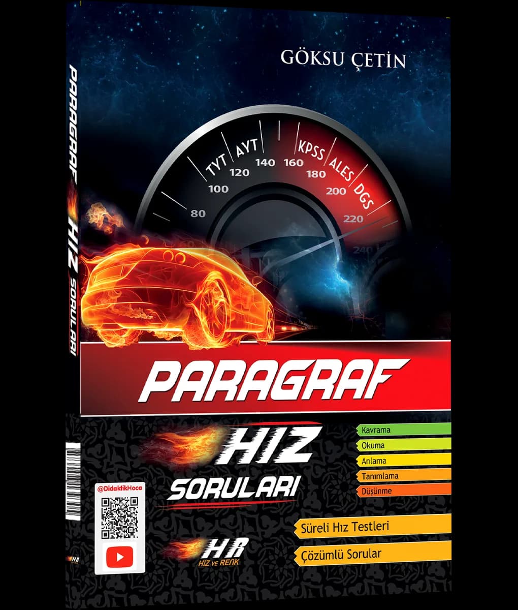 TYT AYT KPSS ALES DGS Paragraf Hız Soruları kapak görseli