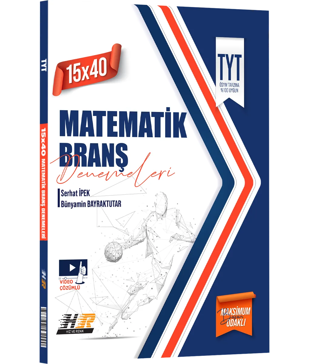 TYT Matematik 15 x 40 Denemeleri kapak görseli
