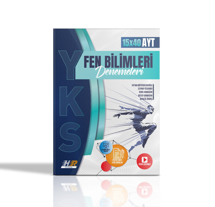 Hız ve Renk Yayınları - YKS TYT Hazırlık Kitapları hız ve renk yayınları, hız ve renk paragraf hız soruları, hız ve renk ygs kitapları, hız ve renk lys kitapları - AYT Fen Bilimleri Deneme 15*40