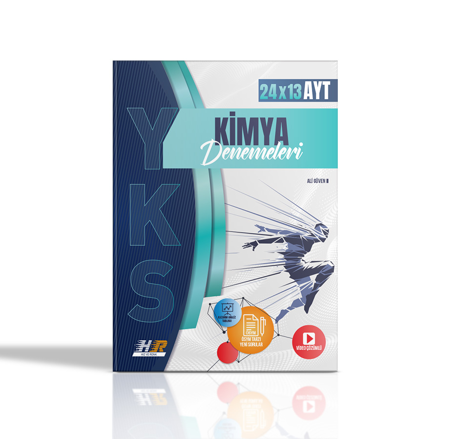 36 Hız ve Renk Yayınları - YKS TYT Hazırlık Kitapları hız ve renk yayınları, hız ve renk paragraf hız soruları, hız ve renk ygs kitapları, hız ve renk lys kitapları - AYT Kimya Deneme 24*13