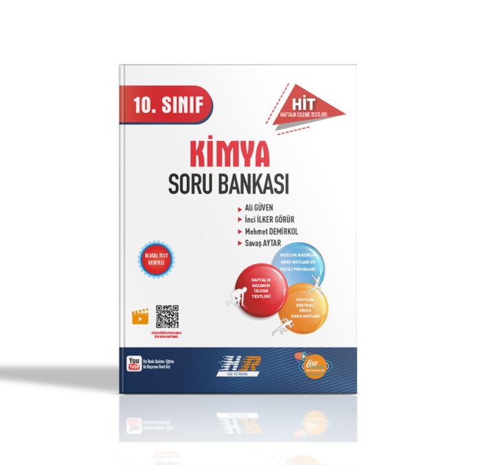 Hız ve Renk Yayınları - YKS TYT Hazırlık Kitapları hız ve renk yayınları, hız ve renk paragraf hız soruları, hız ve renk ygs kitapları, hız ve renk lys kitapları - 10.Sınıf Kimya Hit Soru Bankası